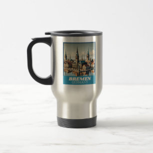Caneca Térmica Retro Bremen Skyline