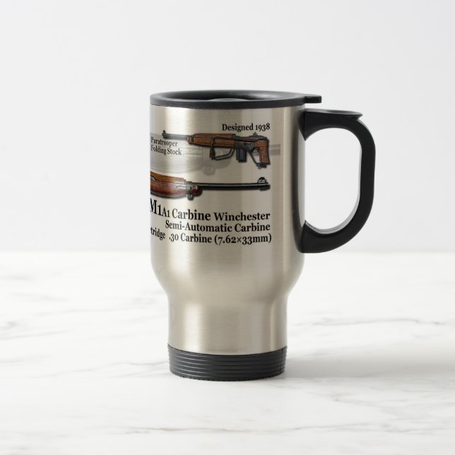 Caneca Térmica Rifle 1941 da batalha da carabina de Winchester (Direita)