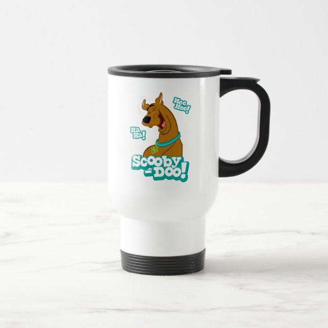 Caneca Térmica Riso de Scooby-Doo (Direita)