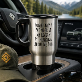 Caneca Térmica Rivian Auto Divertido