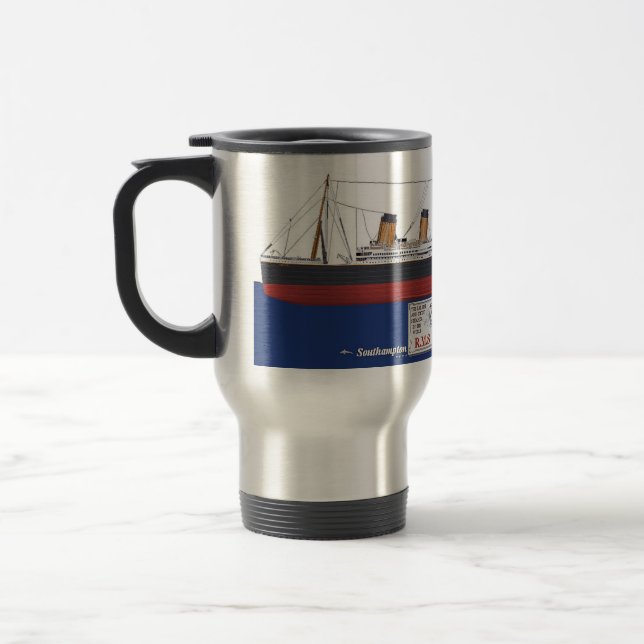 Caneca Térmica RMS Titanic (Esquerda)