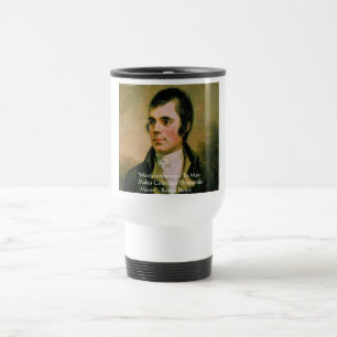 Caneca Térmica Robert Burns Famosa Citação