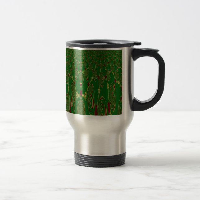 Caneca Térmica Robôs Verdes (Direita)