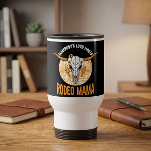 Caneca Térmica Rodeio Mamãe   Dia das Mães Western Única