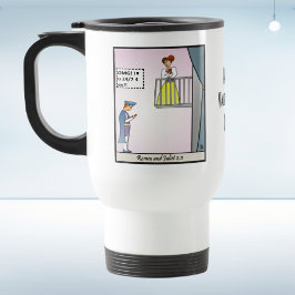 Caneca Térmica Romeu e Julieta 2.0 Dia de os namorados