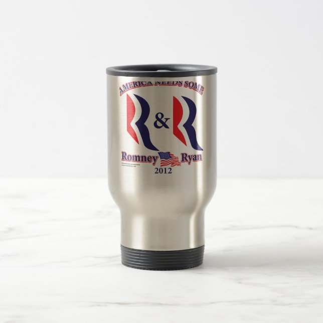 Caneca Térmica Romney e Ryan (Centro)