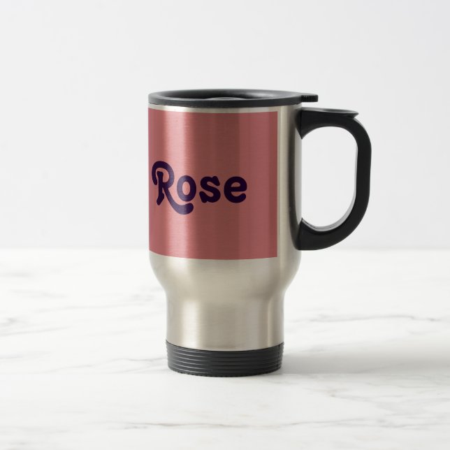 Caneca Térmica Rosa de Mug (Direita)