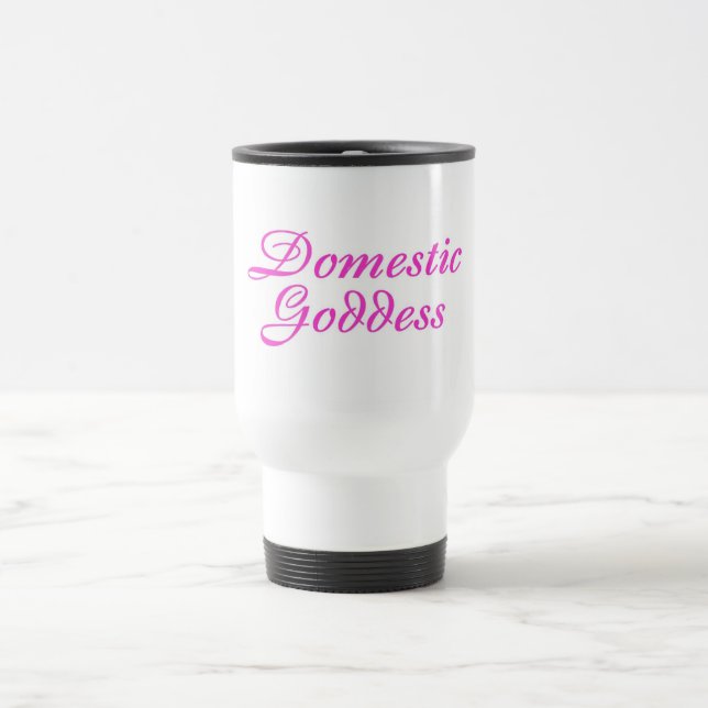 Caneca Térmica Rosa doméstico da deusa (Centro)