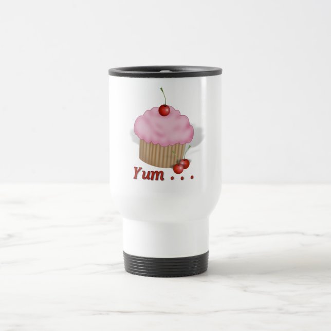 Caneca Térmica Rosa macio Yum! (Centro)