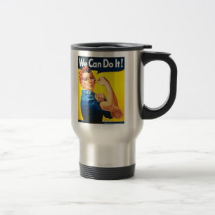 Caneca Térmica Rosie o rebitador nós podemos fazê-lo segunda