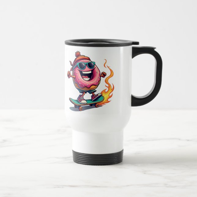 Caneca Térmica Rosquinha legal na lata de fogo (Direita)