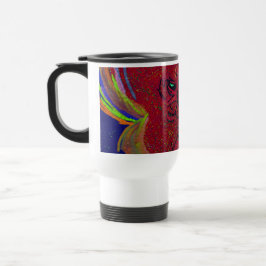 Caneca Térmica Rosto de uma Chama