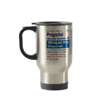 Rótulo Divertido de Propofol Médico