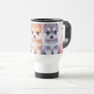 Caneca Térmica Rouco Kawaii Cuppies: Pastel Pals Café