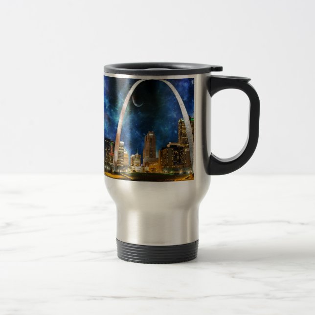 Caneca Térmica Rua espacial Louis Skyline. (Direita)