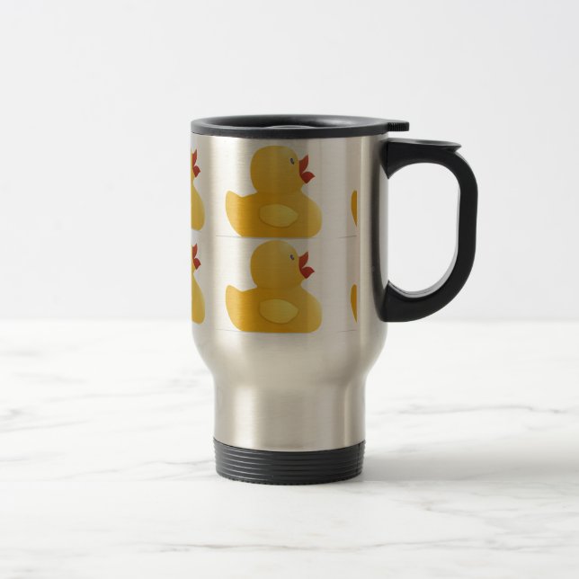 Caneca Térmica Rubberduck Amarelo (Direita)