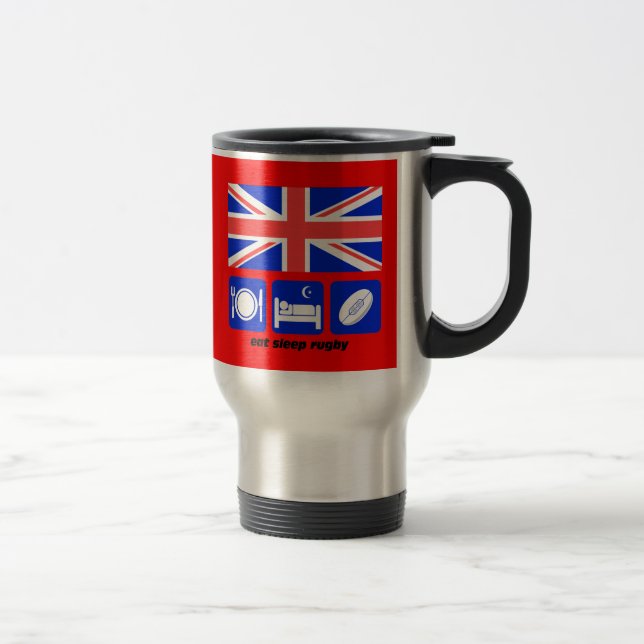Caneca Térmica Rugby de Inglaterra (Direita)