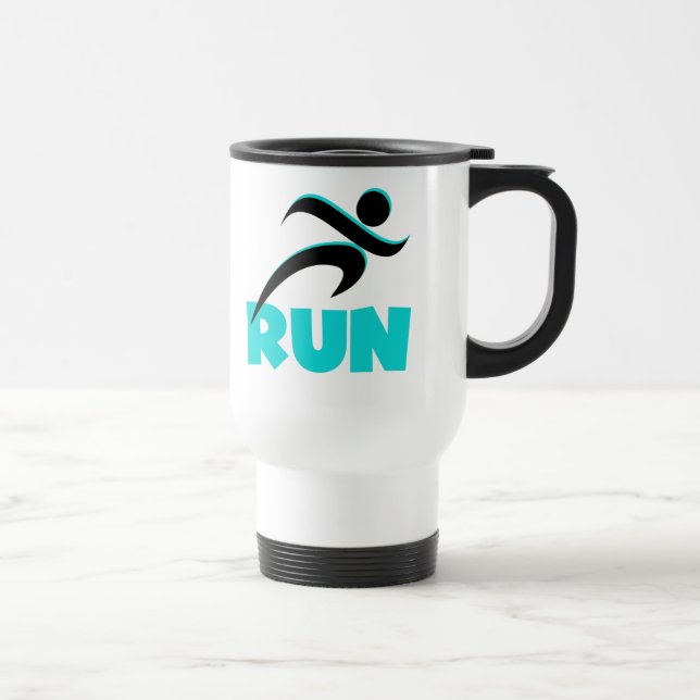 Caneca Térmica RUN Aqua (Direita)