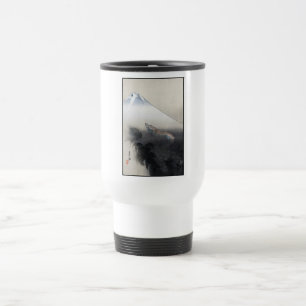 Caneca Térmica Ryu Shoten: Dragão Ascendente sobre o Fuji, Japão
