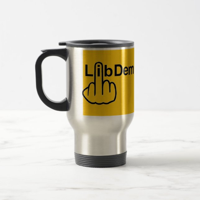 Caneca Térmica Sacudir De Lente De Lente De Pássaro (Esquerda)