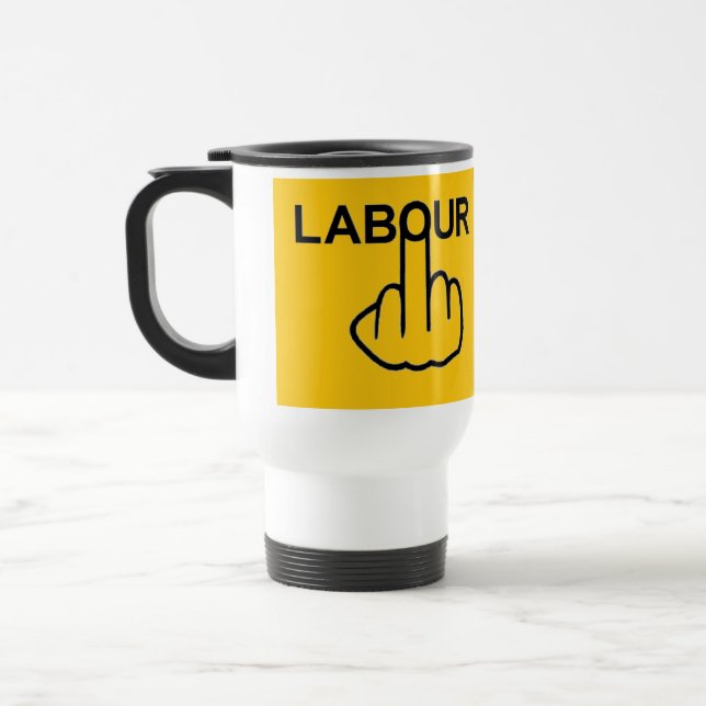 Caneca Térmica Sacudir de Mão-de-Obra Invertida (Esquerda)