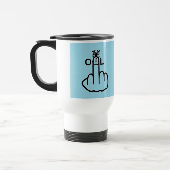 Caneca Térmica Sacudir De Óleo De Abate De Aves (Esquerda)