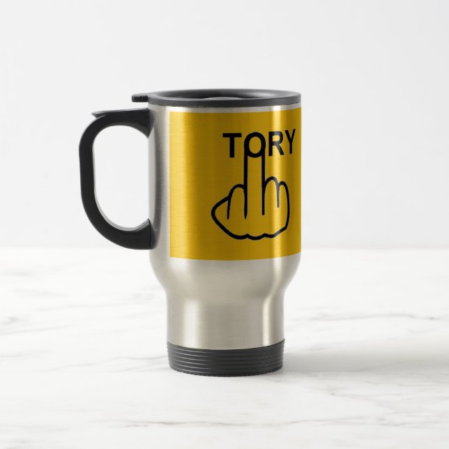 Caneca Térmica Sacudir de Título de Pássaro de Mug (Esquerda)