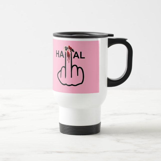 Caneca Térmica Sacudir Halal de Viagem de Aves (Direita)