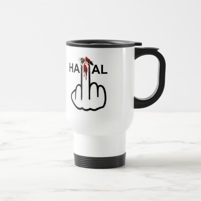 Caneca Térmica Sacudir Halal de Viagem de Aves (Direita)