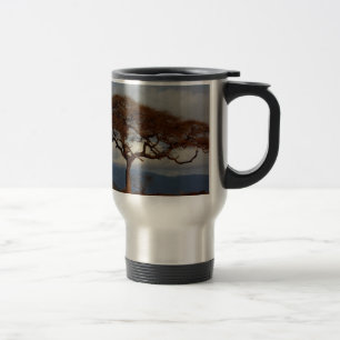 Caneca Térmica Safari Romântico África Chá de Noiva Personalizado
