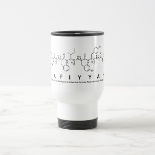 Caneca Térmica Safiyah peptide nome mug