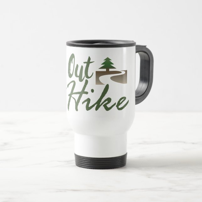 Caneca Térmica Saia E Caminhe (Frente Esquerda)