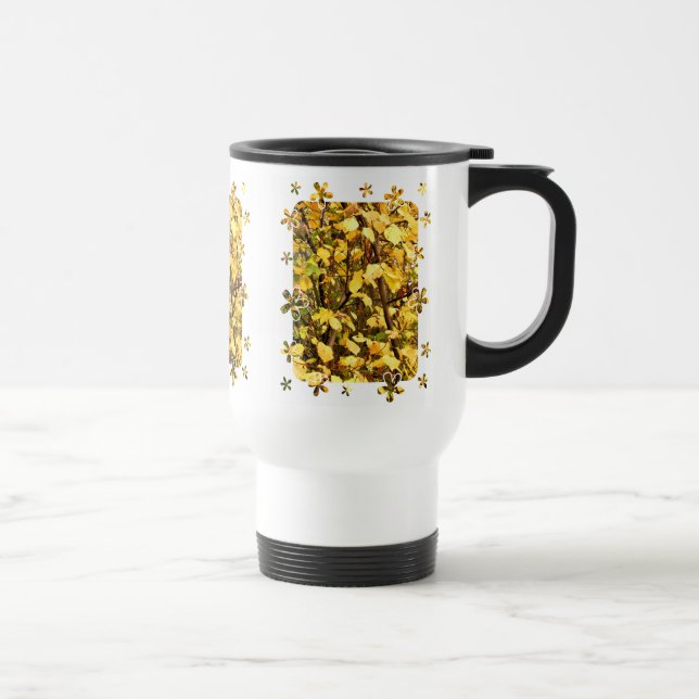 CANECA TÉRMICA SAÍDAS AMARELAS DO OUTONO (Direita)
