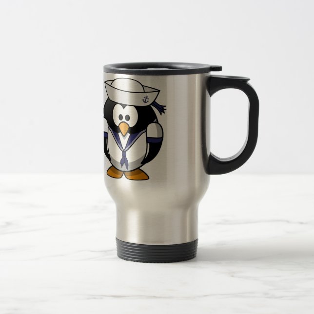 Caneca Térmica Sailor Penguin (Direita)