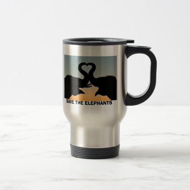 CANECA TÉRMICA SALVAR OS ELEFANTES (Direita)