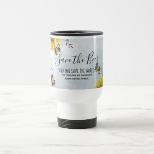 Caneca Térmica Salve As Abelhas E Você Salva O Mundo Personalizad