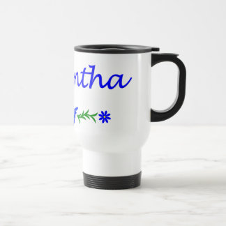Caneca Térmica Samantha (borboleta azul)