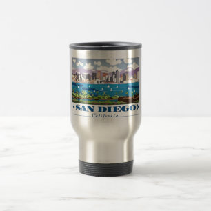 Caneca Térmica San Diego Skyline