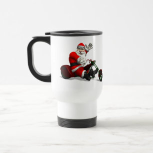 Caneca Térmica Santa Claus On Trike