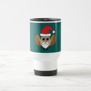Caneca Térmica Santa Claus Owl
