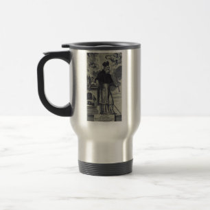 Caneca Térmica Santo Albino de Angers Bispo Premium da Misericórd