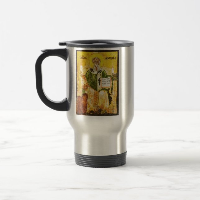 Caneca Térmica Santo Athanasius de Alexandria (Esquerda)