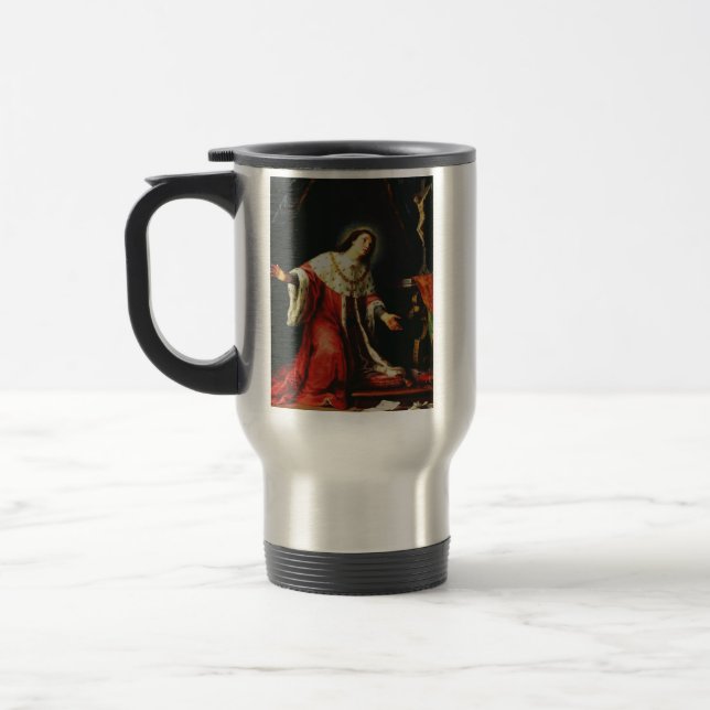 Caneca Térmica Santo Casimiro Jagiellon - Padroeiro da Polônia (Esquerda)