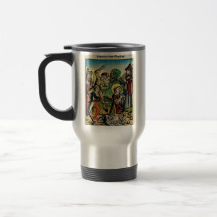 Caneca Térmica São Estêvão o Protomártir Iconografia de Arte Fina
