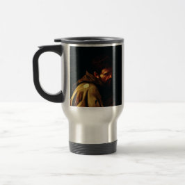 Caneca Térmica São Francisco por Caravaggio Obra-Prima Barroca