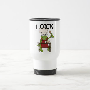 Caneca Térmica Sapo Chef I Cozinhando Camisetas e presentes