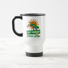 Caneca Térmica Sapo da Árvore Amazônica Engraçado Citação Positiv