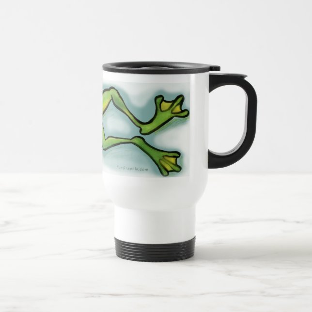 Caneca Térmica Sapo de Natal (Direita)