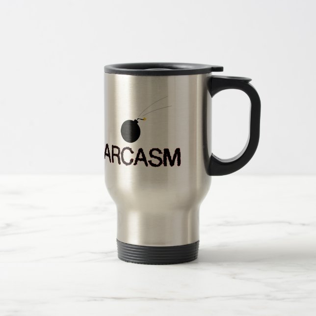 Caneca Térmica Sarcasm Bombed (Direita)