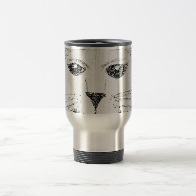 Caneca Térmica Sassy Cat Mug (Centro)